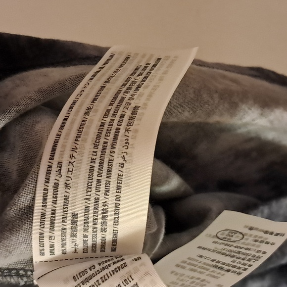 Abercrombie Kids Polo Shirt Boys 13/14 Button Up Short Sleeve Tie Dye Classic - Picture 3 of 8